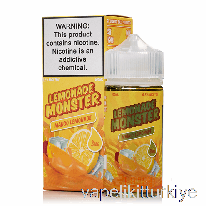 Vape Elektronik Sigara Mango - Limonata Canavarı - 100ml 3mg
